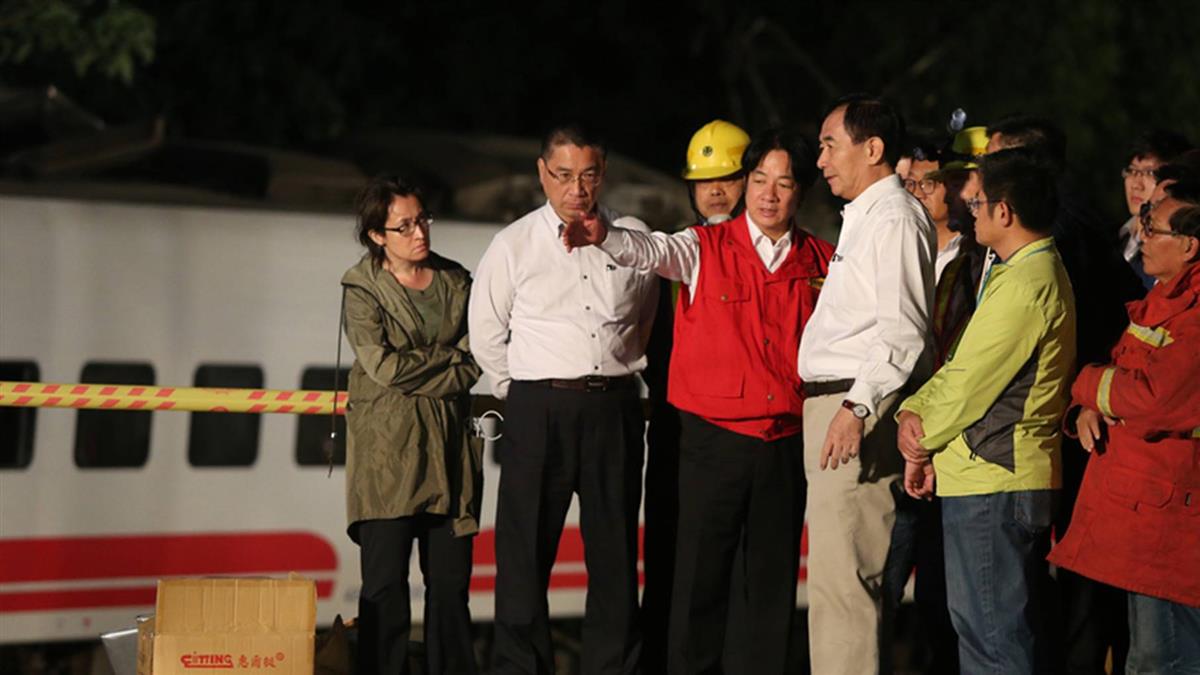 普悠瑪事故 賴清德:3天內恢復雙向通車