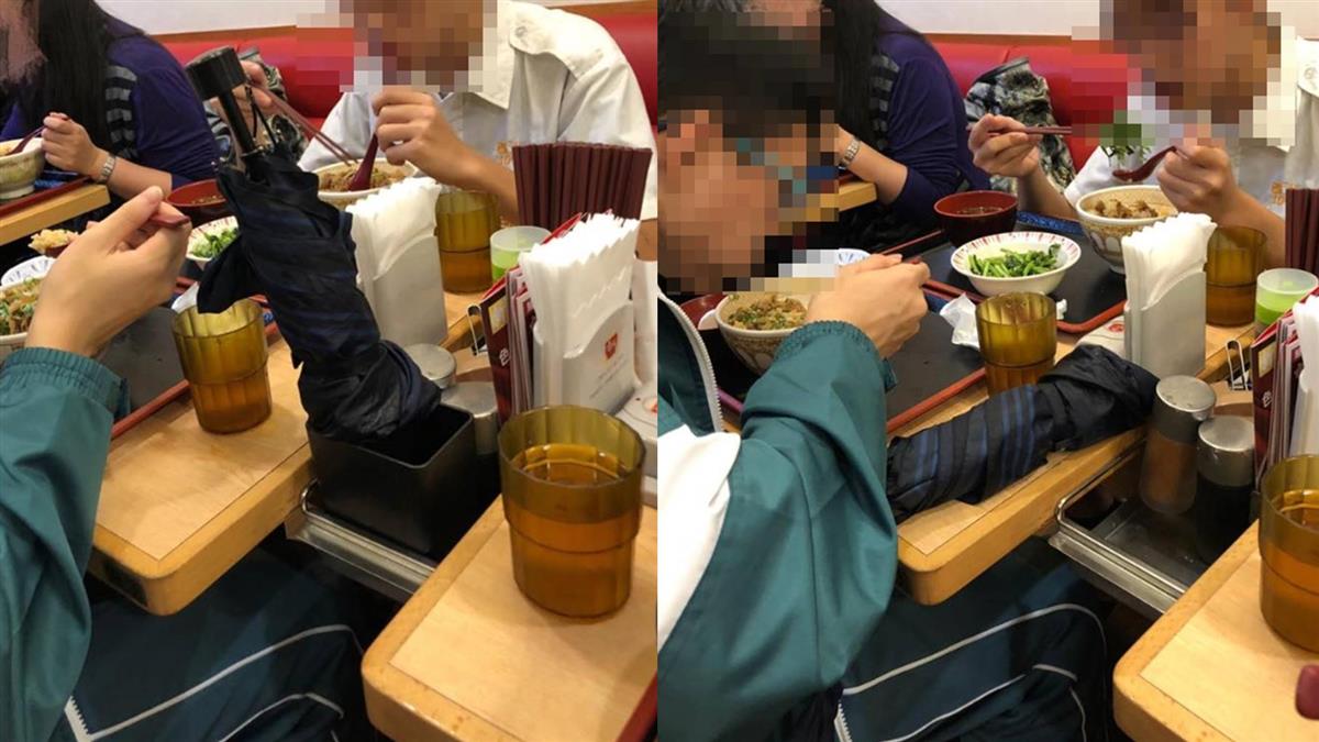傘插湯匙桶!高中生反嗆「校方會告你」 網嘆素質差