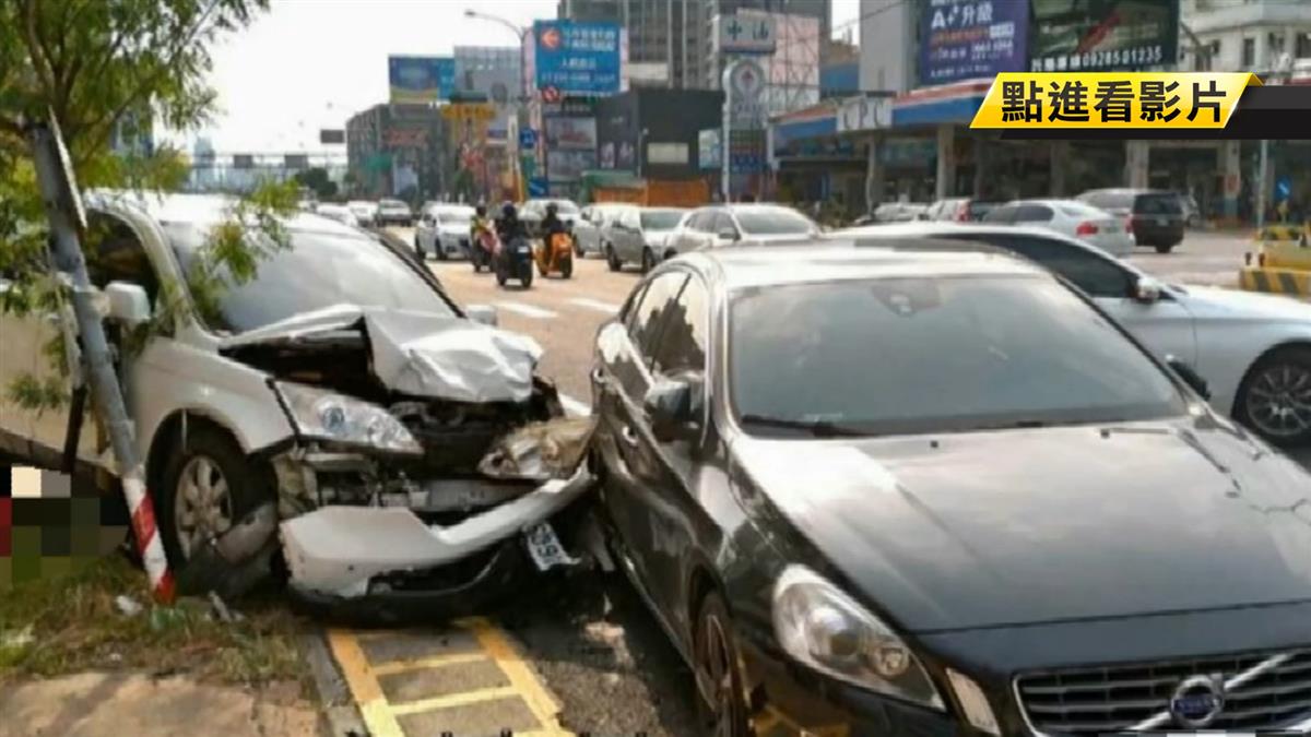 趕著去機場！男「疲勞駕駛」失控連環撞 45歲婦命危