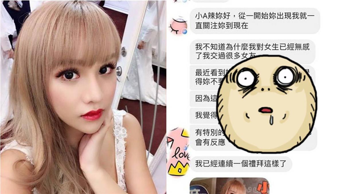 收詭異私訊 他喜吐看了有反應一禮拜!小A辣嚇傻