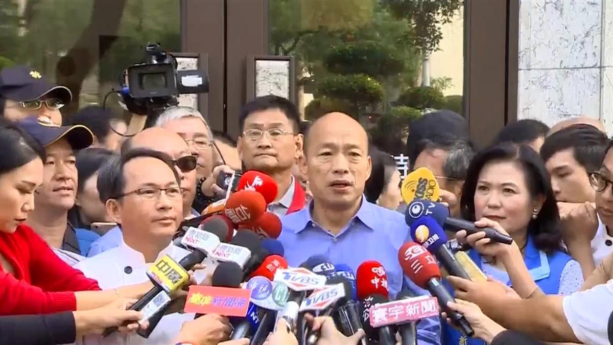 快訊/吳寶春「中國人」聲明遭批 韓國瑜:他只懂麵包不懂政治