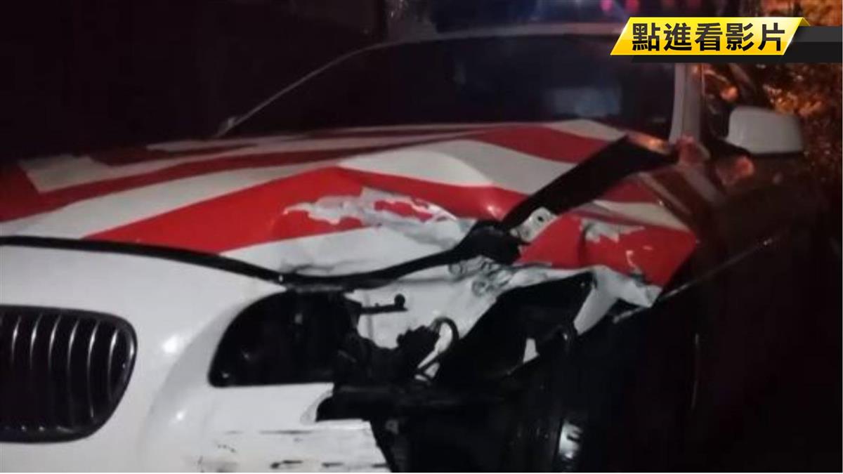 台灣首例！特斯拉「自動駕駛」國道衝撞警車