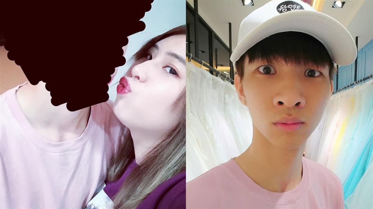 笑笑交男友了！秀親嘴照放閃…網秒認黑影：是小玉