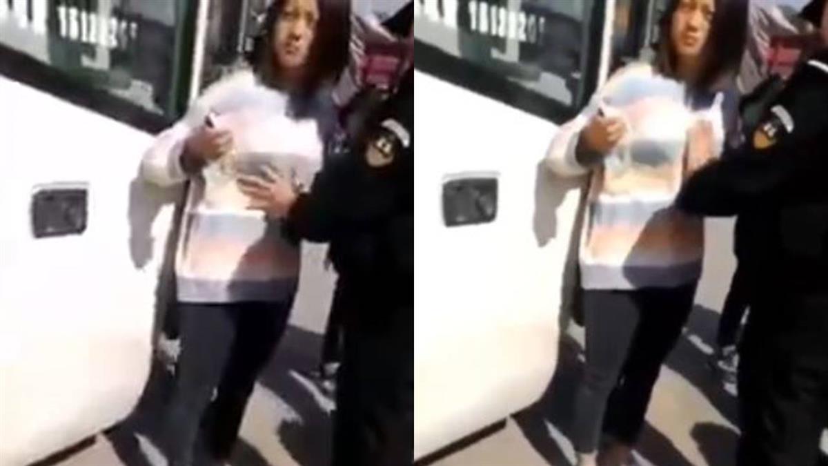 特警搜身「雙手游移」…停留女子胸部 網怒嗆:垃圾