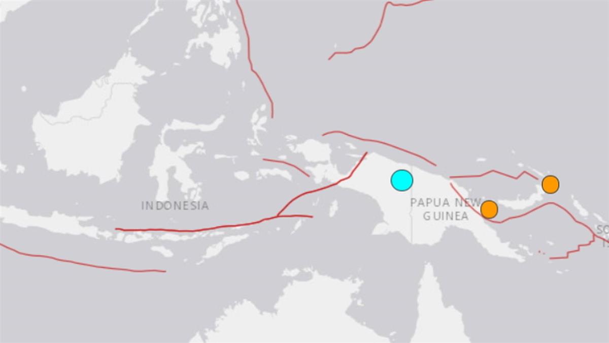 印尼巴布亞省傍晚規模6.1強震  未傳傷亡損害
