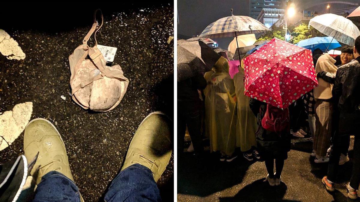 台北跨年散場！他驚見地上有「胸罩」 網虧：真猴急