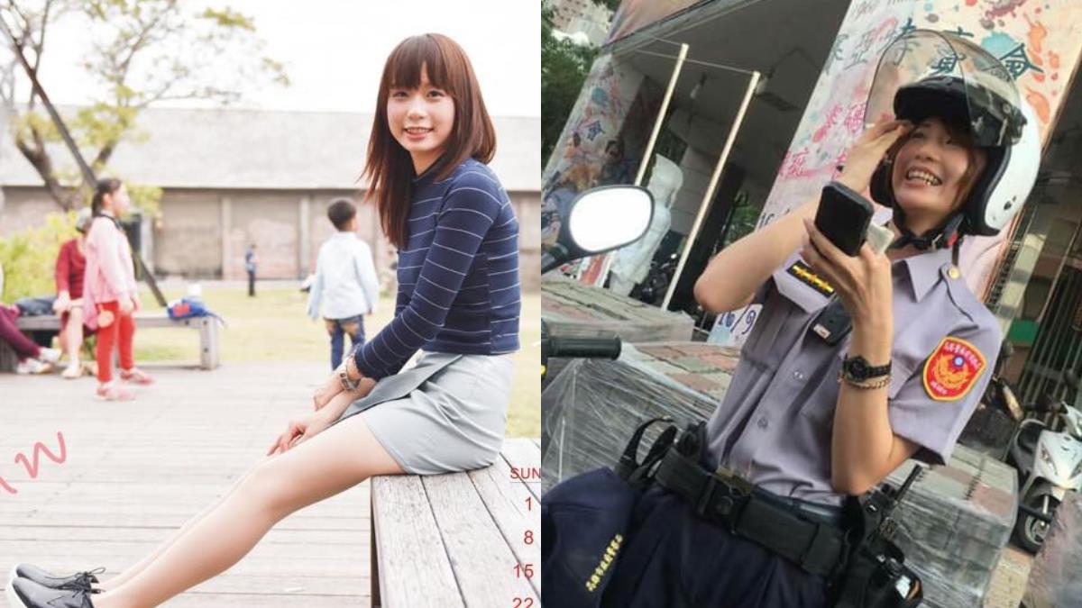 違規男拒熄火金句撩妹…仙氣女警嬌羞笑 本尊曝光暴動了