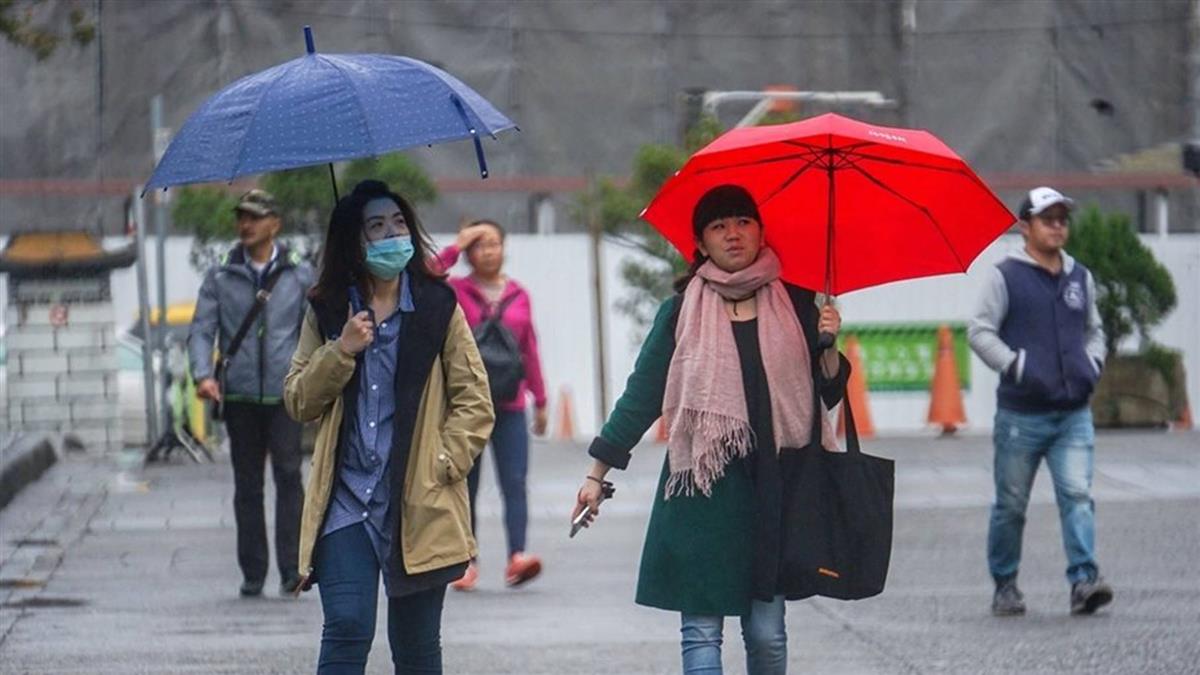 變天!氣溫溜滑梯狂掉5度 北東濕涼連下6天雨