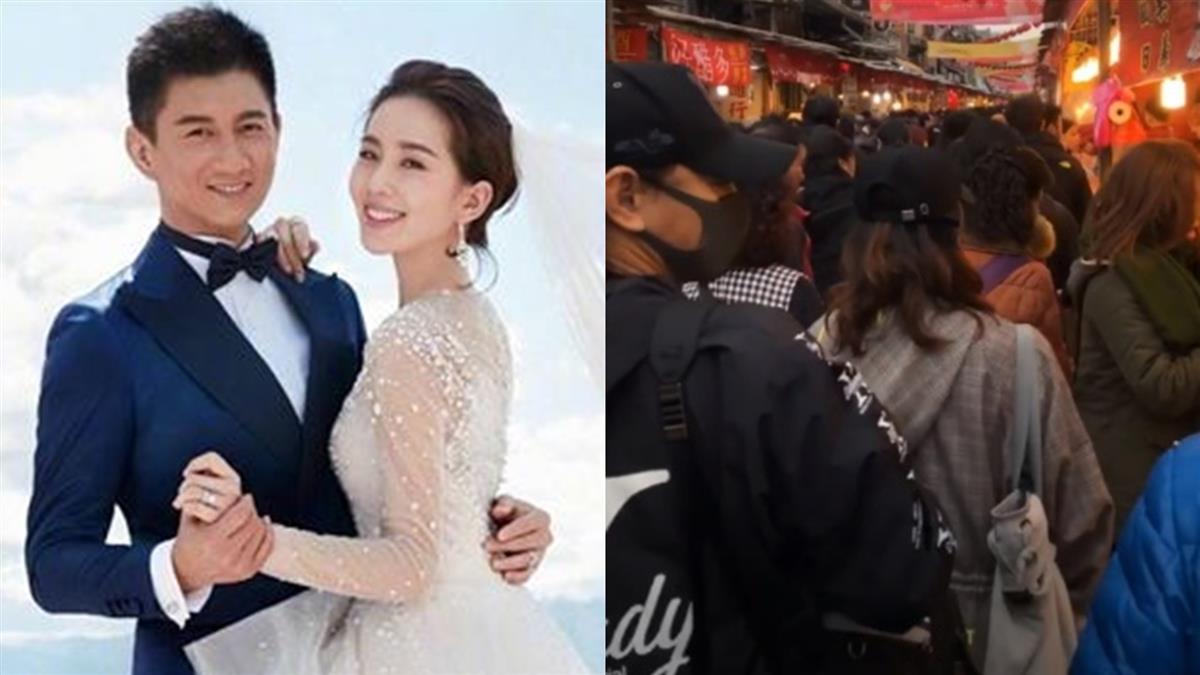 現身大稻埕！劉詩詩挺6月孕肚拜拜 吳奇隆護妻舉動超暖