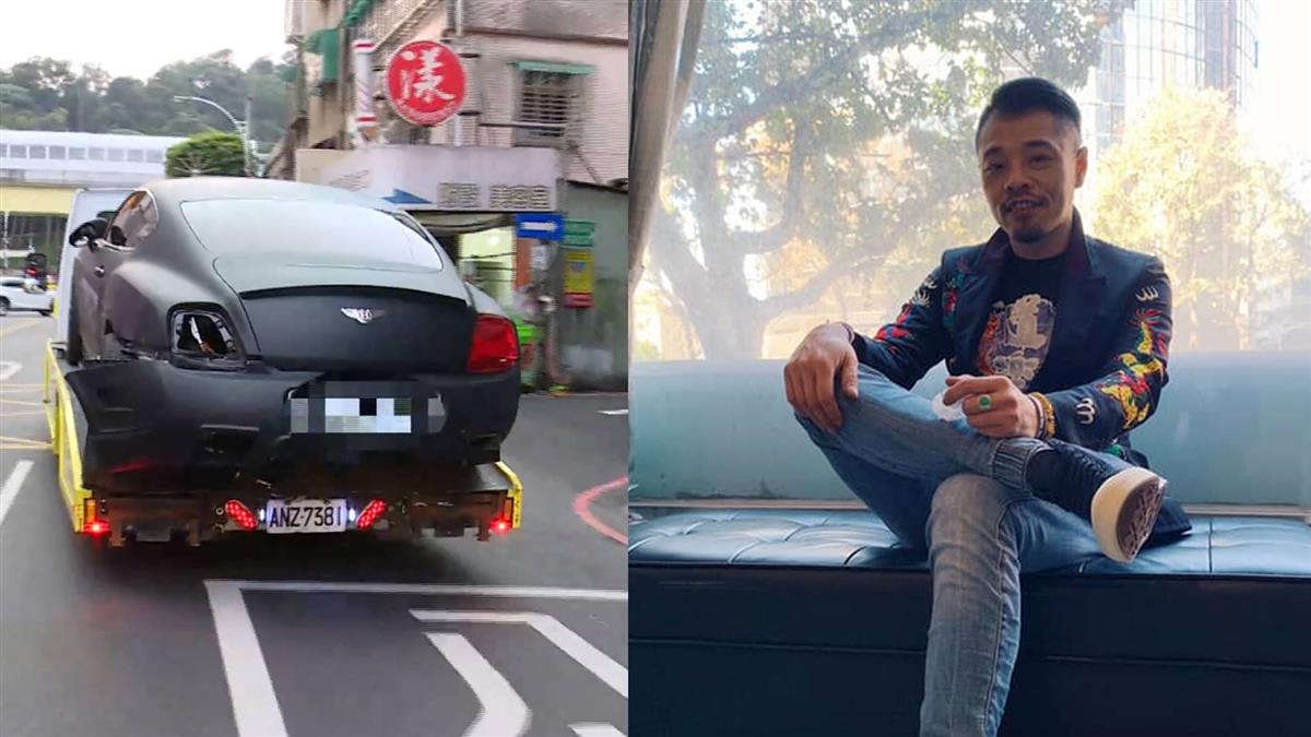 賓利慘撞壞 男失控嗆警:一輩子買不起!CEO身分起底