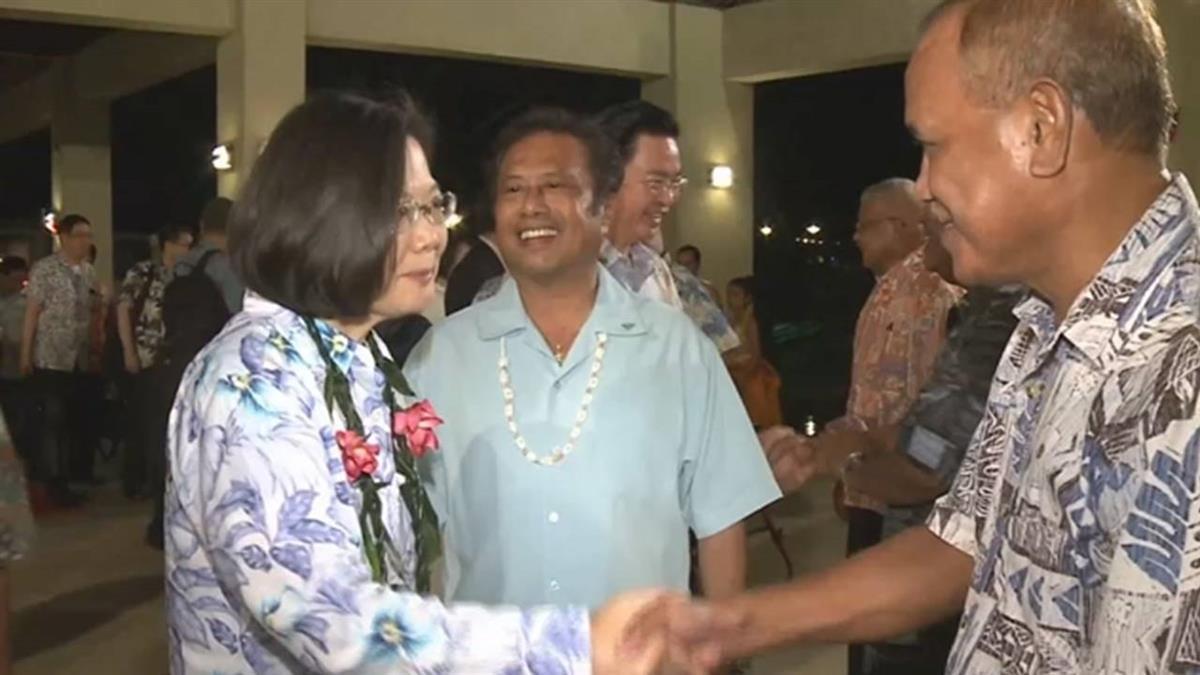 登記初選後隨即出訪! 蔡總統一鼓作氣拚連任
