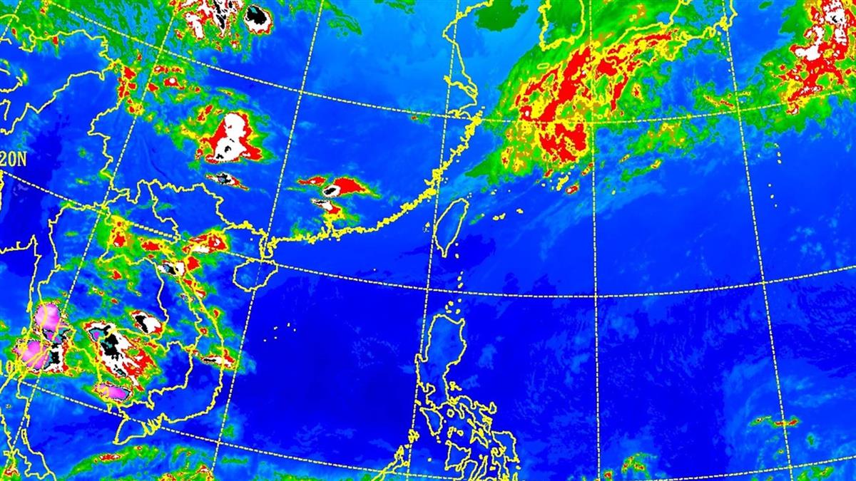 今飆38.9℃明變天!一張圖秒懂未來天氣