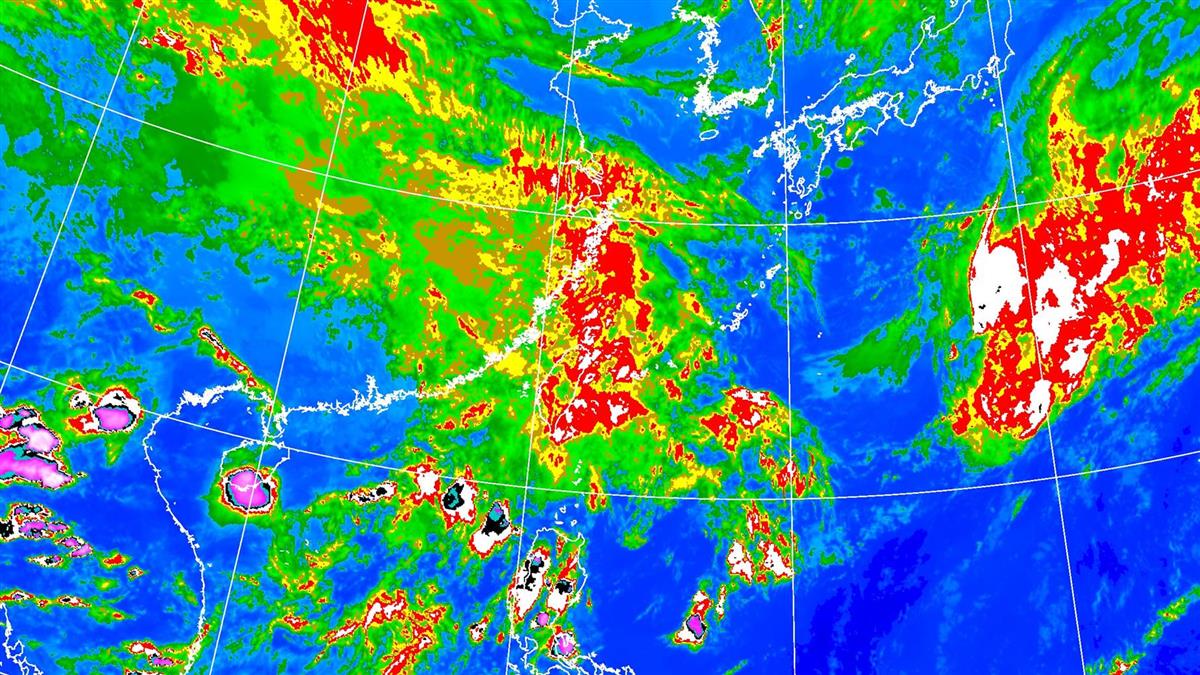 本周全台連下5天！ 一張圖秒懂雨最大時間點