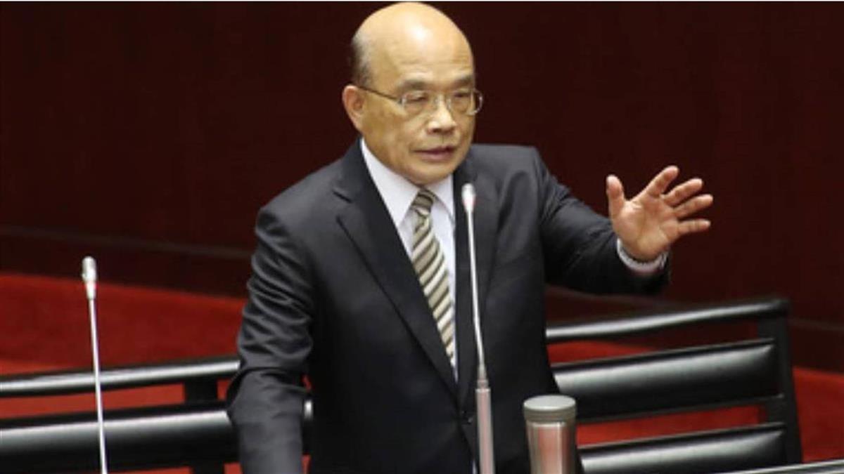 蘇貞昌:政院版同婚專法若沒過 是民進黨大敗