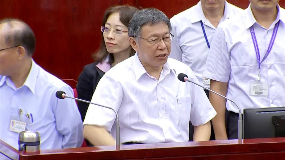 柯文哲駁鴕鳥心態:重點是對方覺得你做什麼