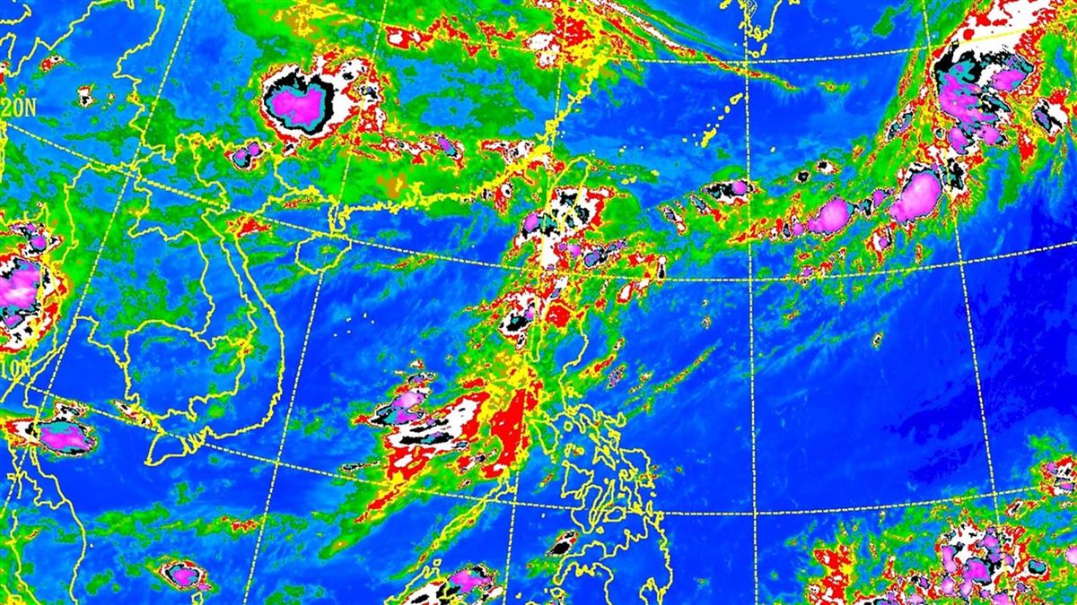 9縣市豪大雨特報!一張圖秒懂4天雨區