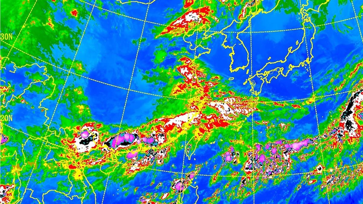 還沒下完！9縣市大雨特報 一張圖秒懂3日天氣