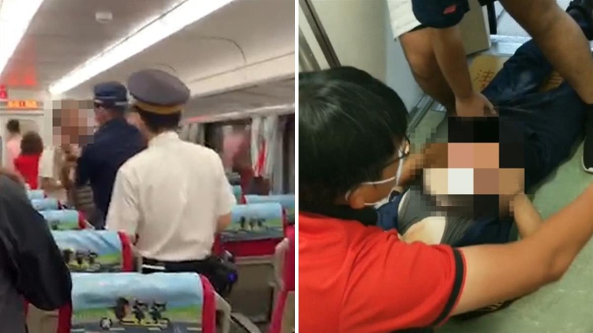 警遭刺破肚!站務徒手制凶嫌 民眾淚喊:加油