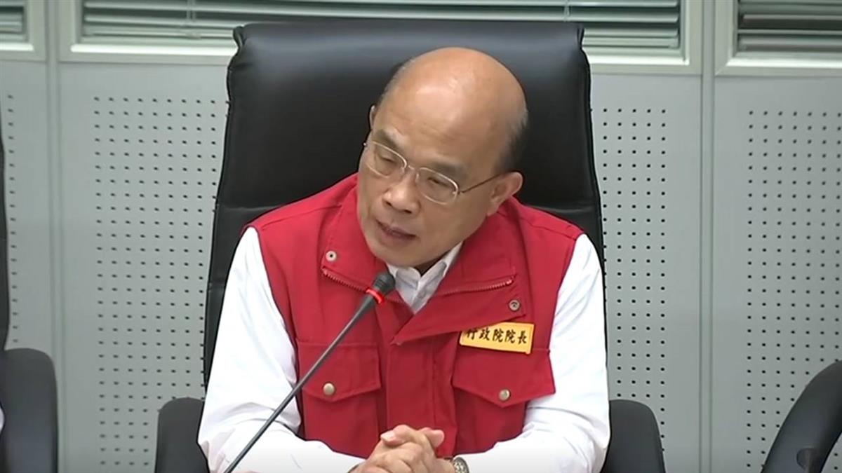 清晨天搖地動！蘇揆坐鎮應變中心 向總統報告災情
