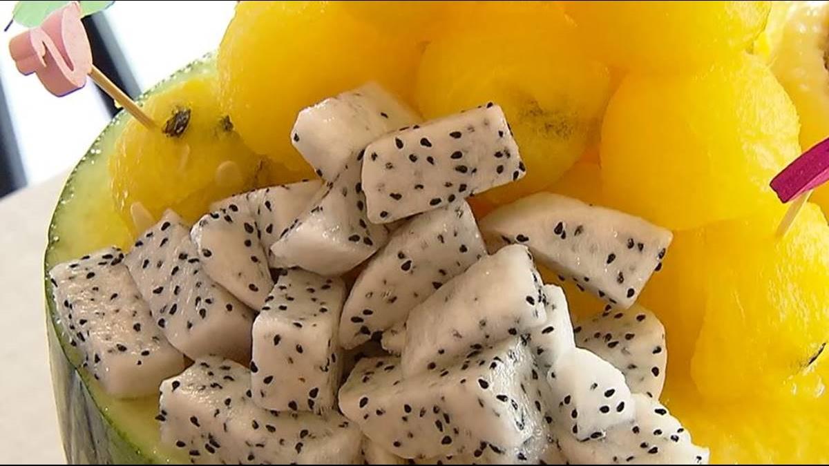澎拜火山爆發冰! 1.8公斤重月賣350顆