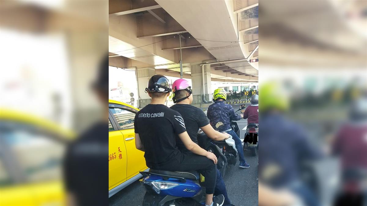 西門太狂?騎士這樣戴安全帽 網蓋千樓狂轟