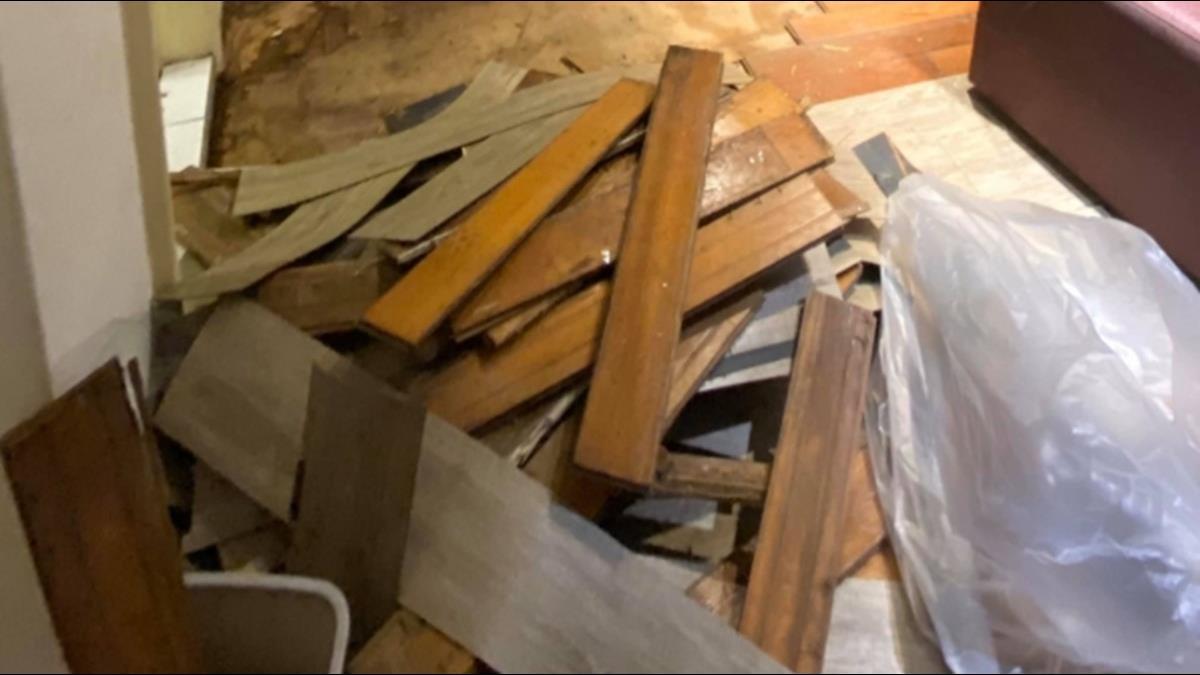 進門發現租屋處成廢墟!房東嗆不退押金:老公是律師