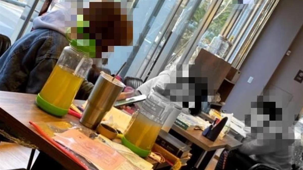 沒點飲料!媽帶兒女佔咖啡廳位 嗆8字惹眾怒