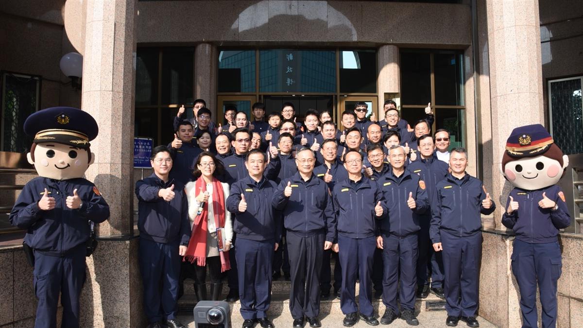警政署署長親臨慰勉 警察服務全方位