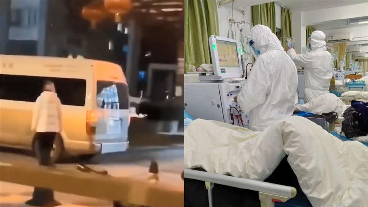 母染武漢肺炎亡!女追運屍車哭喊 畫面惹淚崩