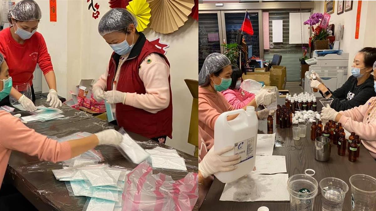 哭了！「林口阿姨」發口罩酒精 上百人排1小時掃光
