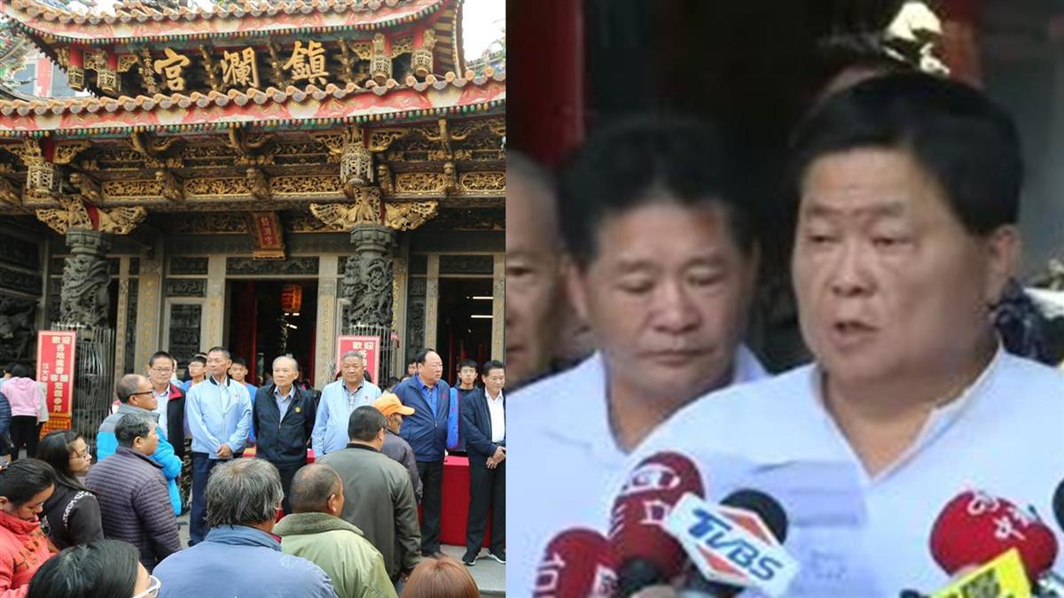 顏清標向媽祖稟告延期 大讚陳時中防疫專家