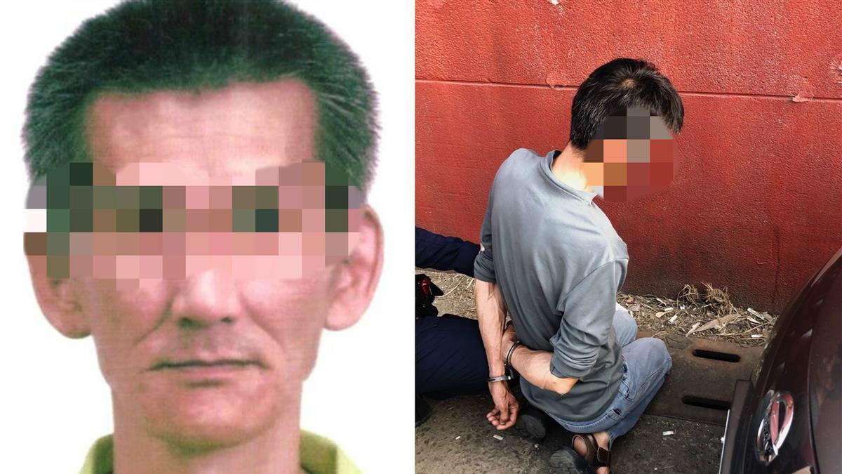 快訊／抓到了！花蓮假釋犯剪斷電子腳鐐 高雄遭逮