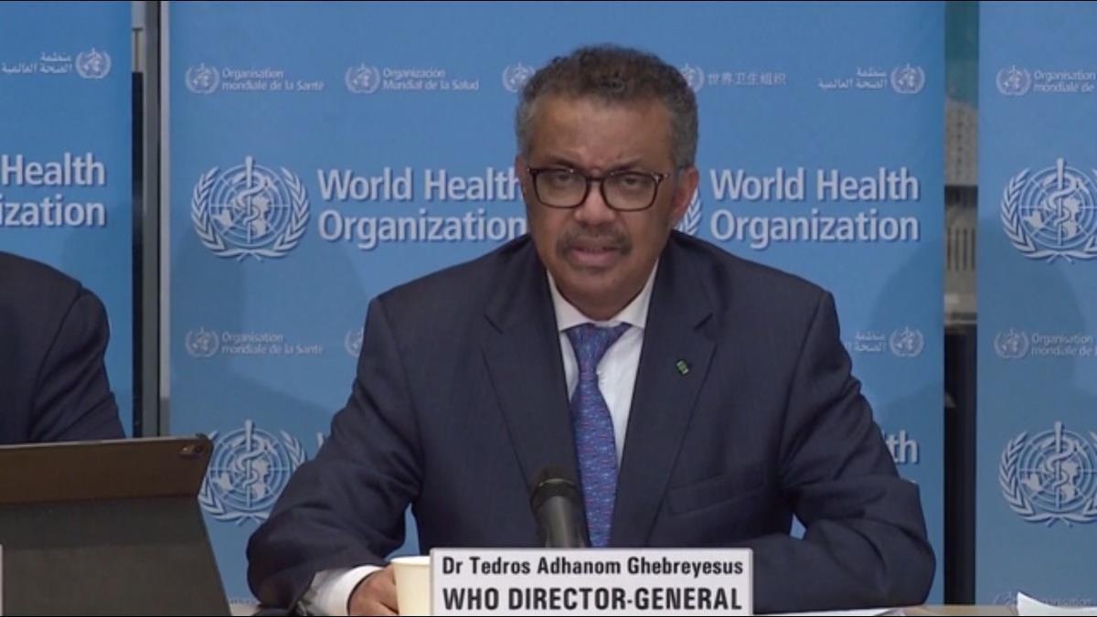 WHO:有證據就宣布武肺是流行病 日網氣炸大罵「開除譚德塞」