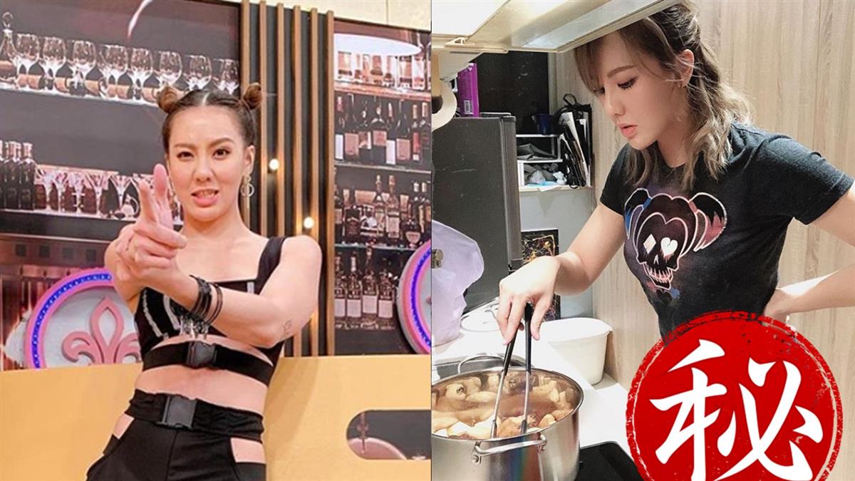 女星日常？下衣失蹤煮滷肉 蜜大腿被看光