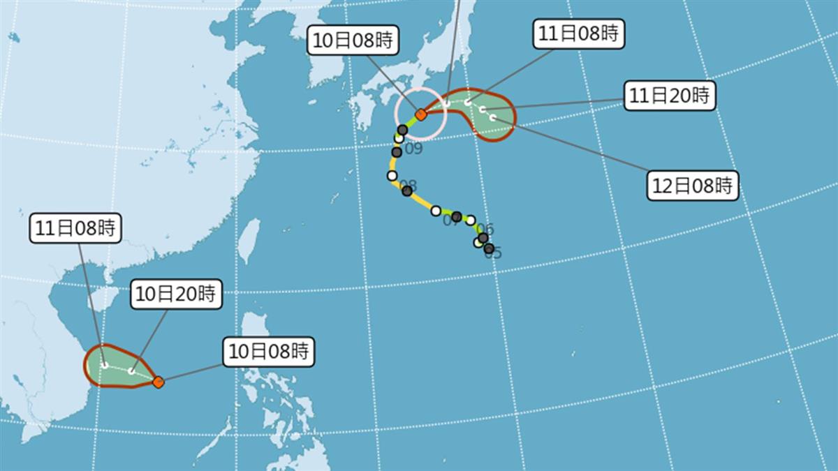 「蓮花」颱風最快明生成！最新預測路徑曝 這天要下雨了