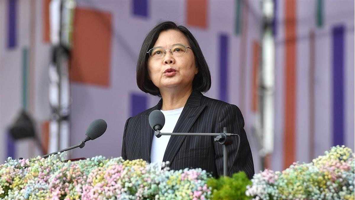 蔡總統感性訴求朝野團結 把壯大國家留給下一代