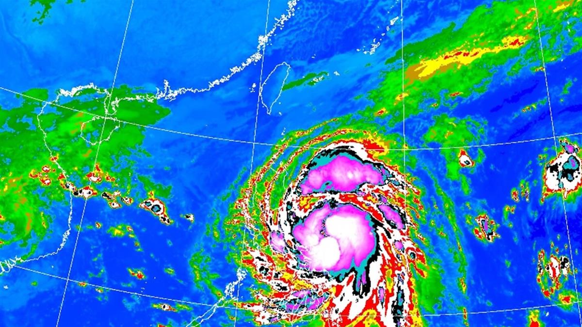 梵高今將轉中颱!這兩天水氣狂增 降雨熱區出爐