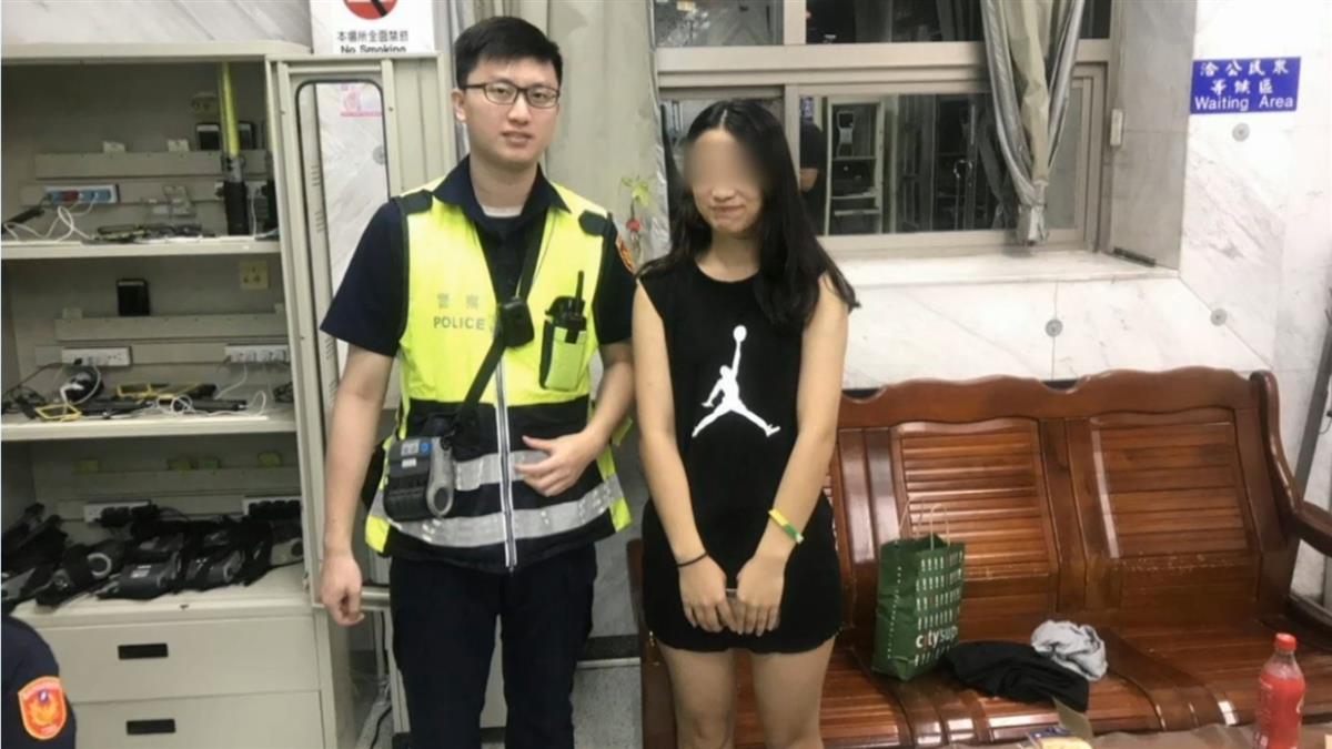 喬丹妹拾金不昧!眼尖警:有掉手機嗎? 意外找回遺失物