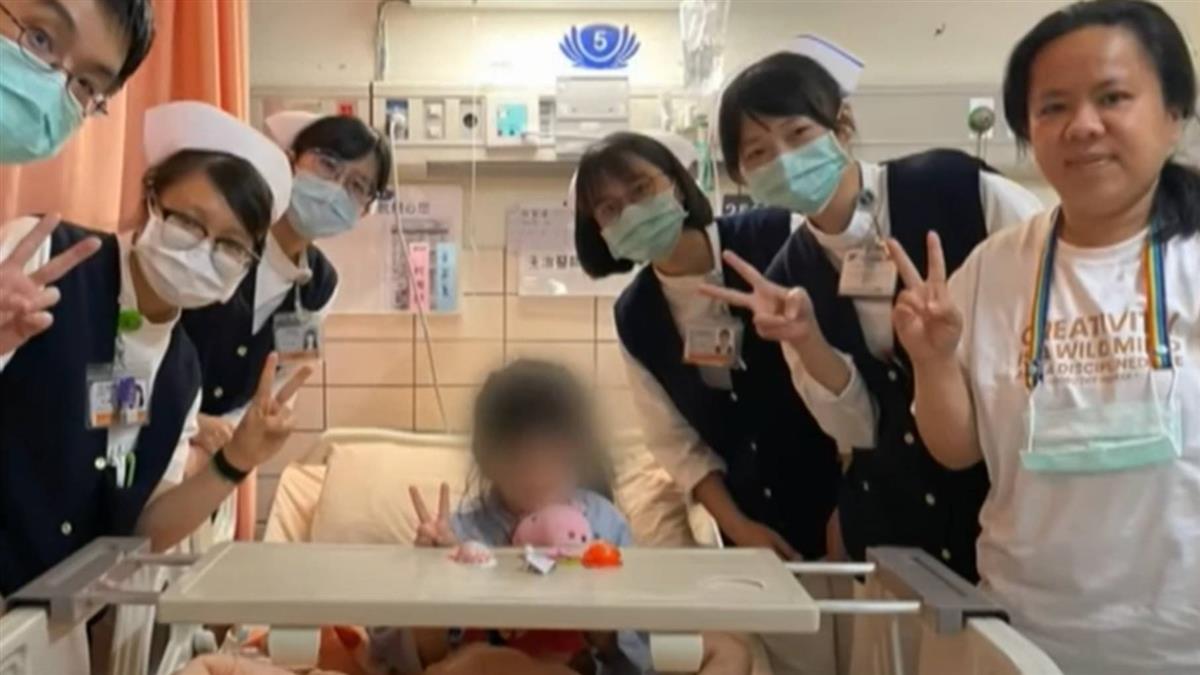 5歲女童顏面受傷住院 院方暖心送佩佩豬手錶安撫
