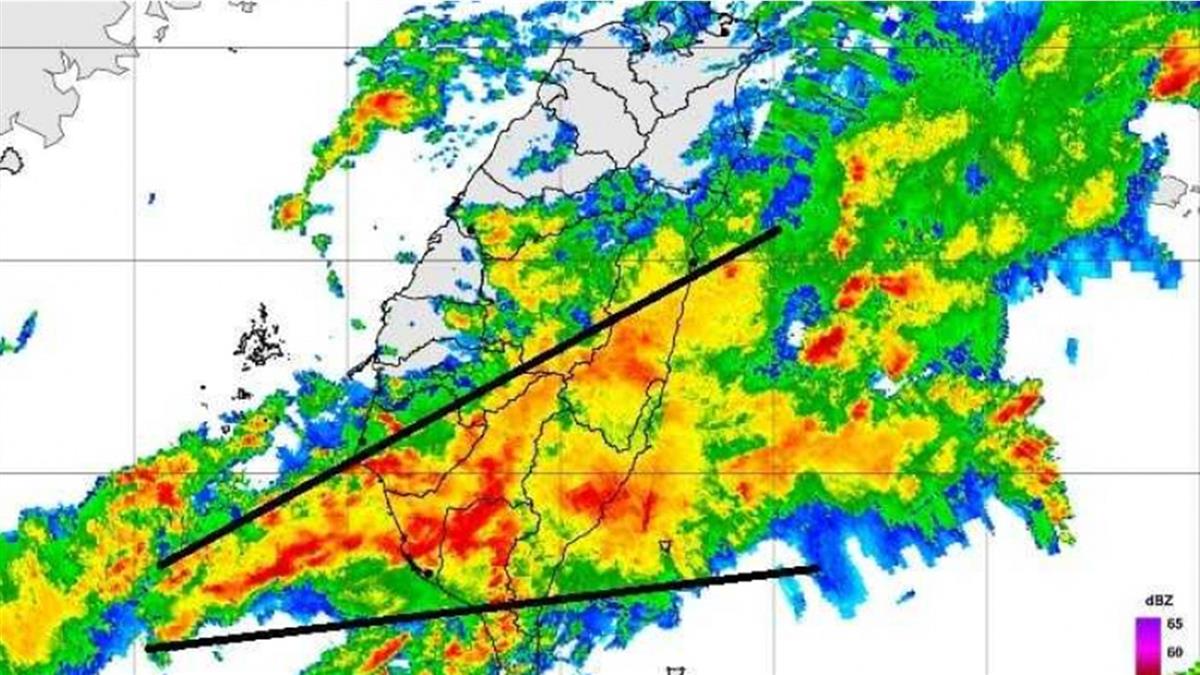 國家警報響！大雷雨直插貫穿 南高屏一級淹水警戒