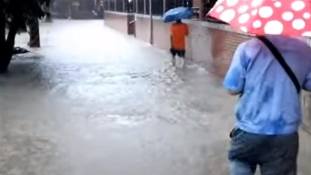 鋒面滯留豪雨強灌南高屏！ 6日傍晚降雨將趨緩