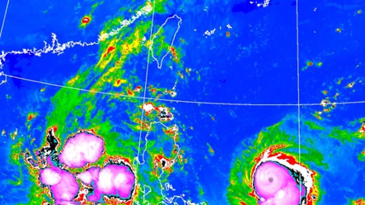 強颱璨樹最快今晚海警 各縣市遭侵襲機率曝