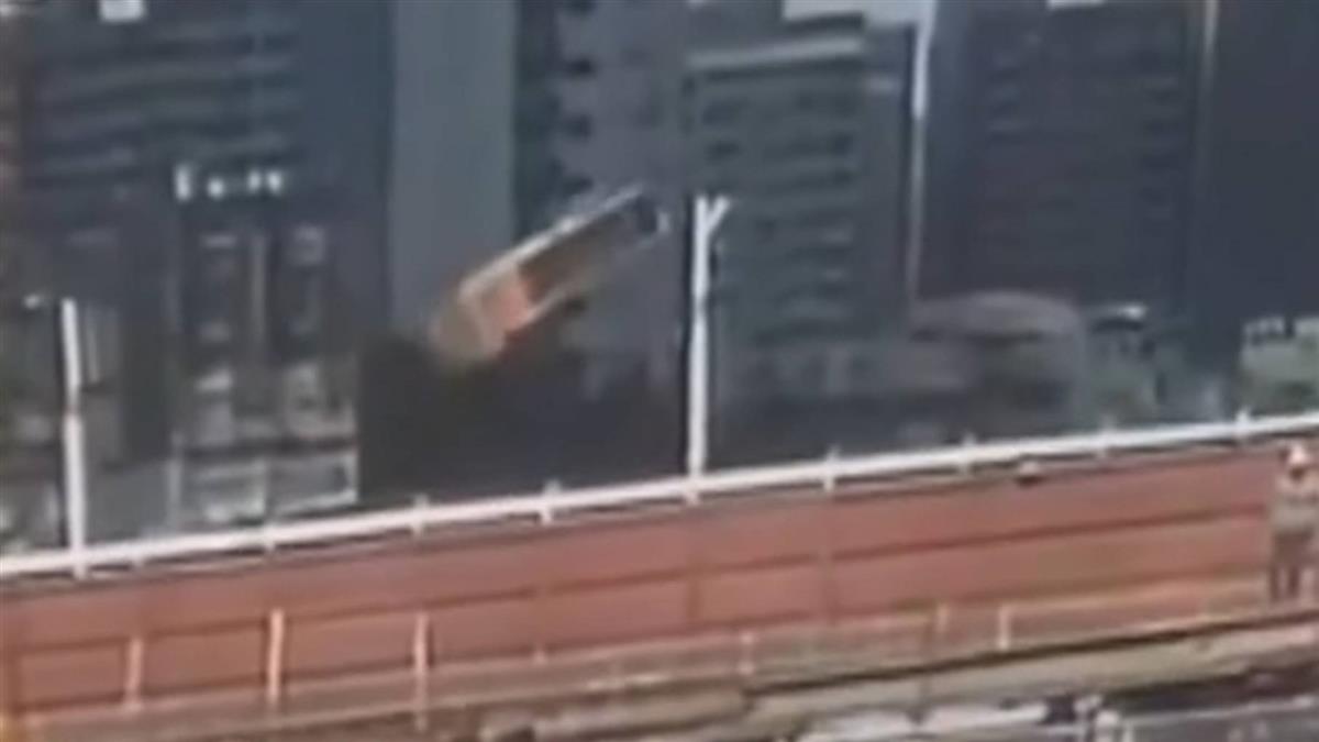 獨／桃園工地鋼梁墜落！慘砸2工人釀1死1重傷