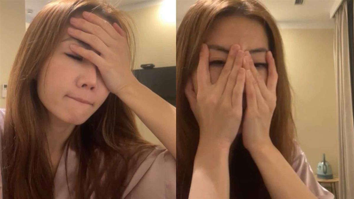 謝忻半夜崩潰求協尋 痛罵自己：明天要怎麼錄影