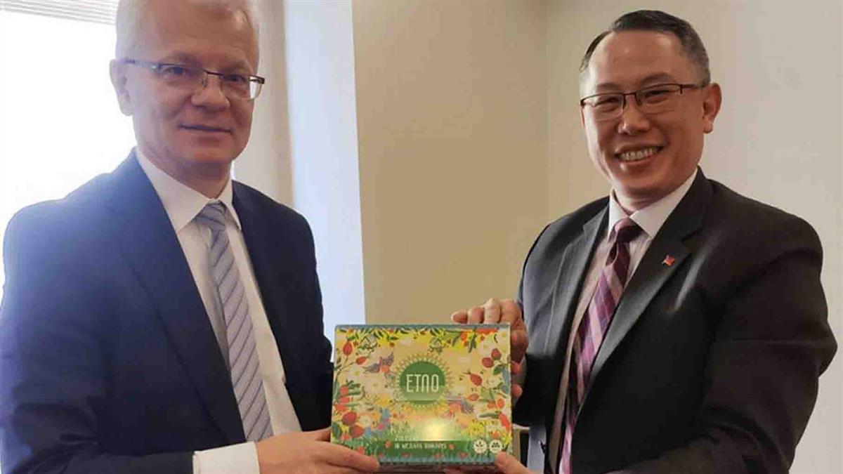 台灣立陶宛真誠友誼 駐土耳其使節互道新年祝福