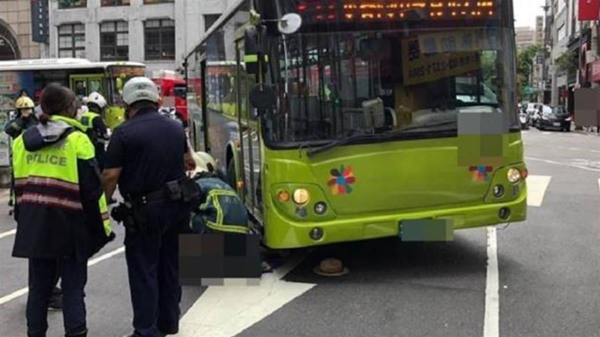 北市公車撞行人！7旬翁遭捲入車底 昏迷送醫搶救