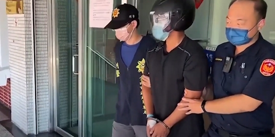 ▼警方接獲逮捕犯案男子，男子供稱「完全不記得了」。（圖／東森新聞）