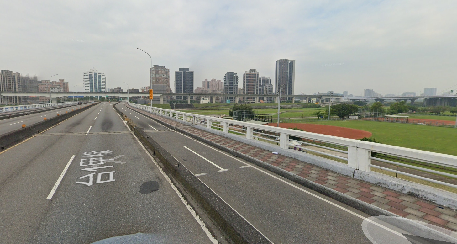 ▼重新橋機車道區間測速即日起全面取消。（示意圖／翻攝自Google maps）