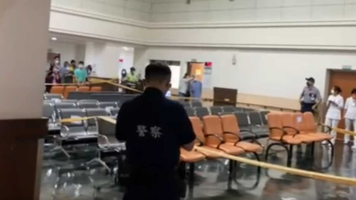 ▼警方已經抵達現場支援。（圖／東森新聞）