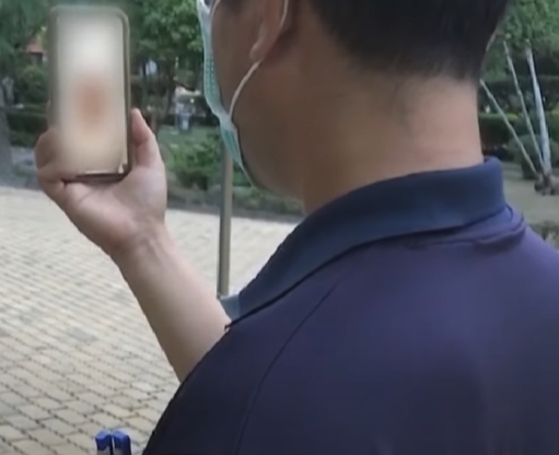 ▼透過視訊可確認受刑人本人當下的情況。(圖/東森新聞)